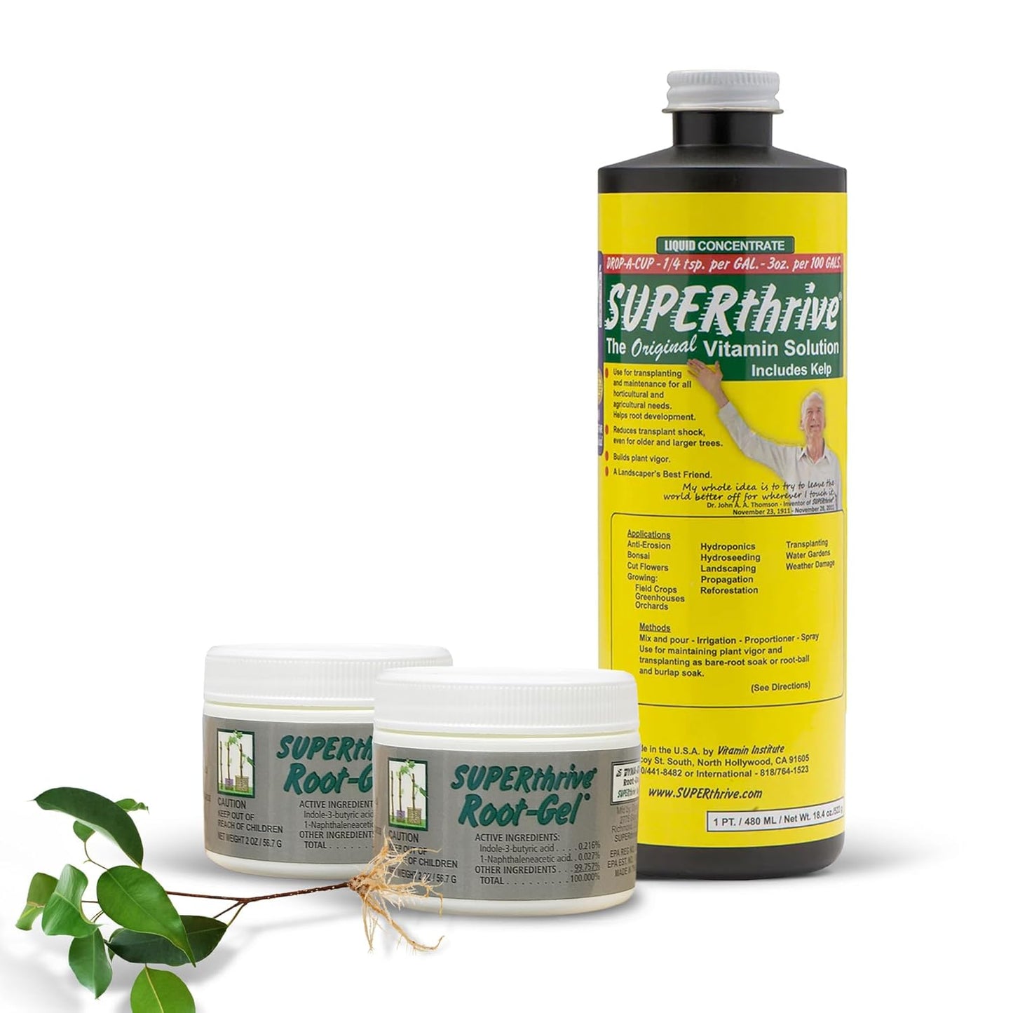 SUPERthrive Plant Vitamin Solution and Root Gel 3-Pack Review