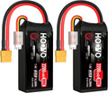 HOOVO 2S Shorty Lipo Battery 2200mAh 100C 7.4V - High Power RC Pack