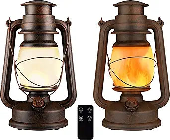 LED Vintage Lantern Decorative for Indoor and Outdoor Use