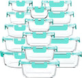 Glass Food Storage Containers 30-Piece Meal Prep Set - Airtight