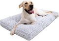 Washable Dog Bed Deluxe Plush Crate Pad 41in x 27in - Supportive