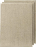 Senso Clear Primed Linen Panels 16x20 - 3 Pack of Painting Panels