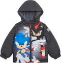 Sonic the Hedgehog Boys Heavyweight Puffer Jacket - Hooded Winter Coat
