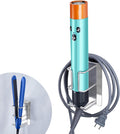 Hair Dryer Holder Wall Mounted No Drilling Required - Space-Saving