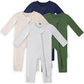PurComfy Baby Long Sleeve Romper Jumpsuit - Soft Rayon One-Piece