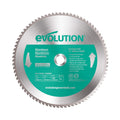 Evolution Power Tools 12in 80-Tooth Aluminum Cutting Saw Blade