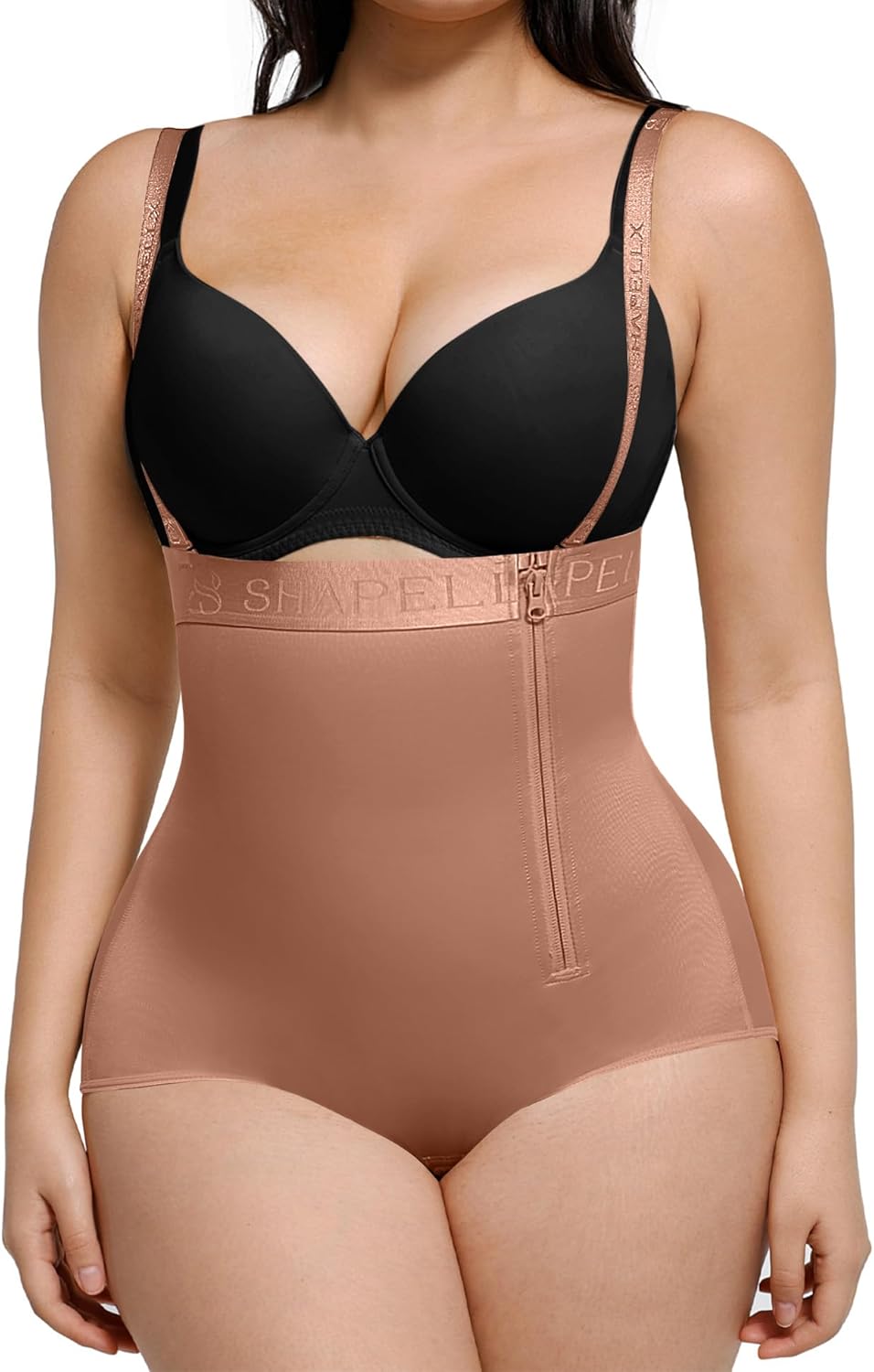 SHAPELLX Shapewear Tummy Control Panty for Women High Waist