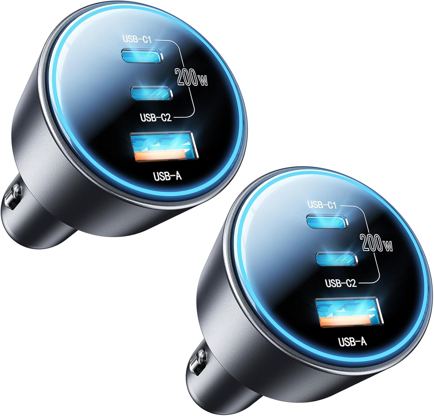 Fast Charge on the Go with Dual USB-C Ports!