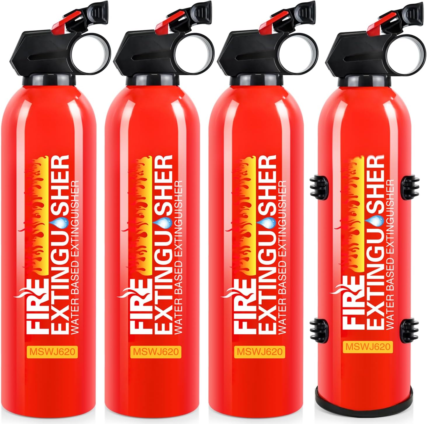 4 Pack Fire Extinguisher for Home - Portable Fire Safety Solution