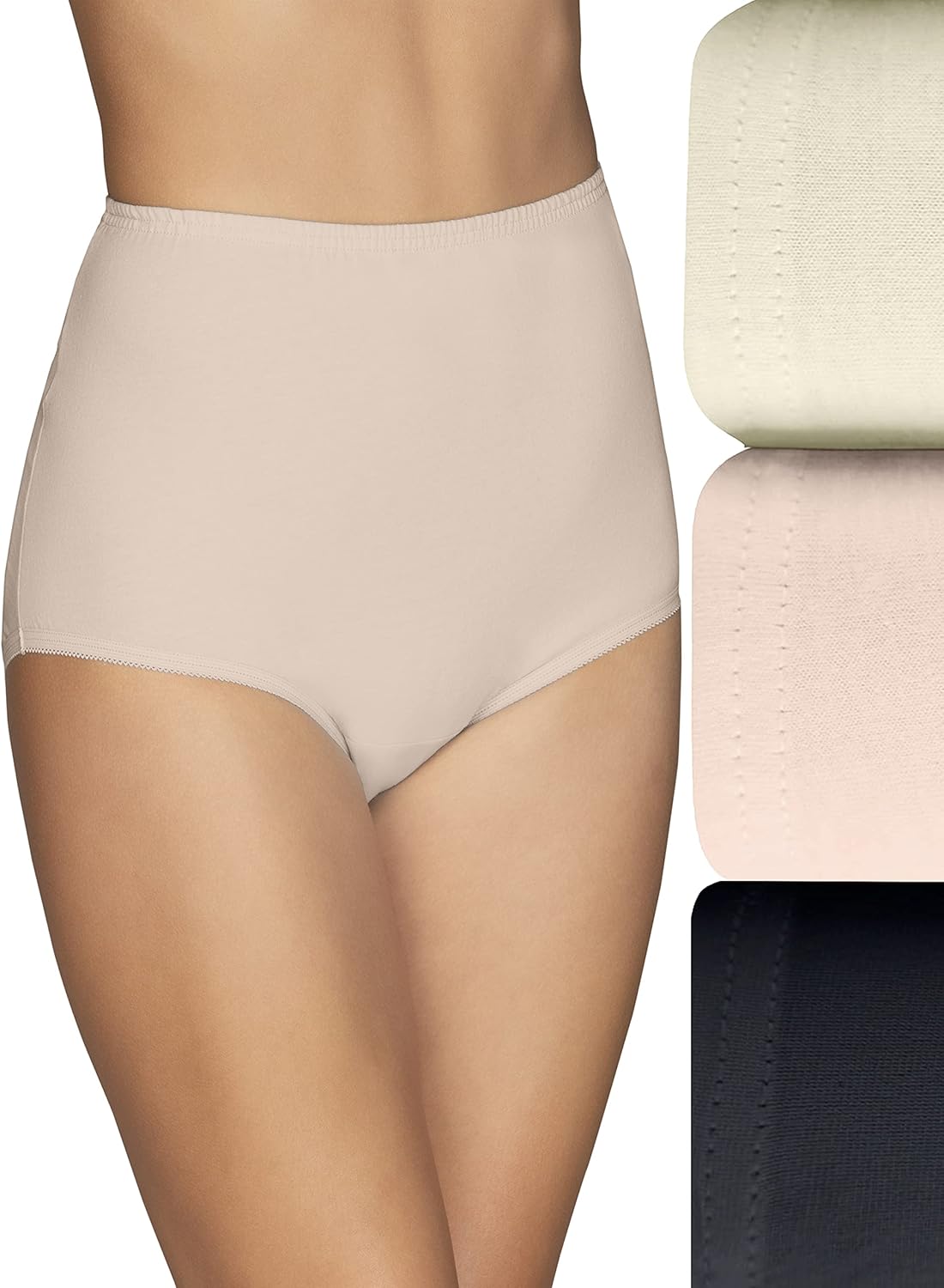 High Waisted Underwear for Women - Full Coverage Briefs