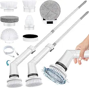 YIRUIKEJI Electric Spin Scrubber for Effortless Cleaning Tasks