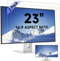 23 in Computer Blue Light Blocking Screen Protector - 2-Pack