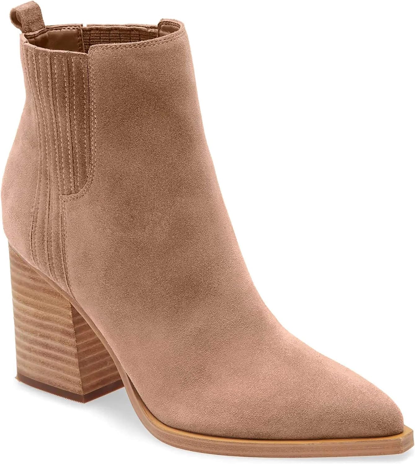 Imily Bela Womens Ankle Boots - Stylish Faux Suede Booties