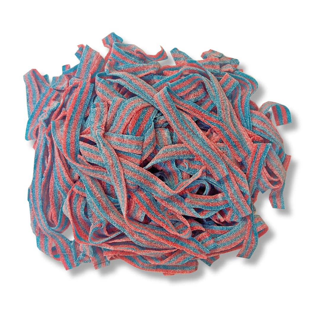 Sour Power Premium Candy Belts - Blazpberry Flavor Delight