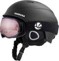 Ski Helmet and Goggles Set - Safety-Certified Protection for Slopes