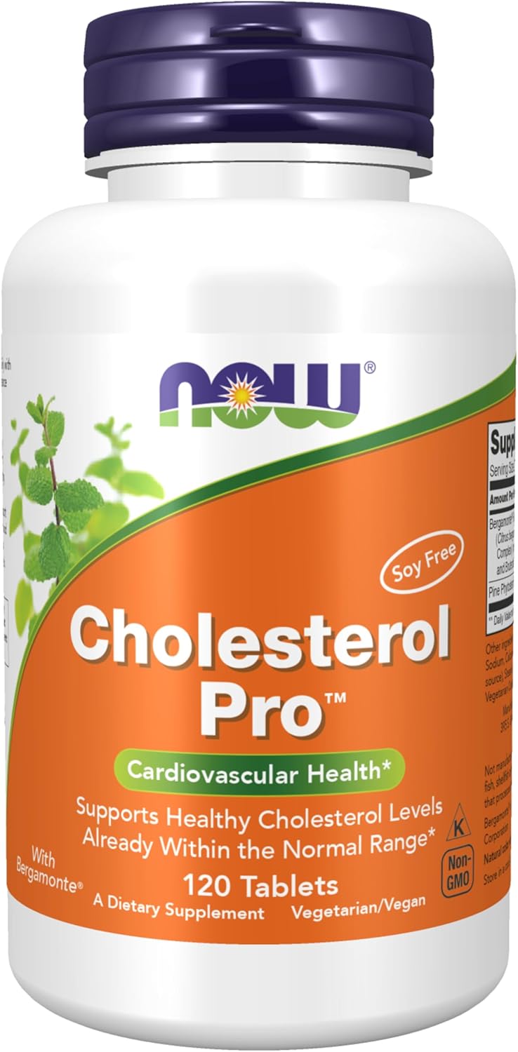 NOW Foods Cholesterol Pro with Bergamonte for Heart Health