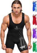 Men's Wrestling Singlet Sublimated Performance Compression Fit