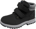 Kids Waterproof Ankle Boots with Hook and Loop - Easy On/Off