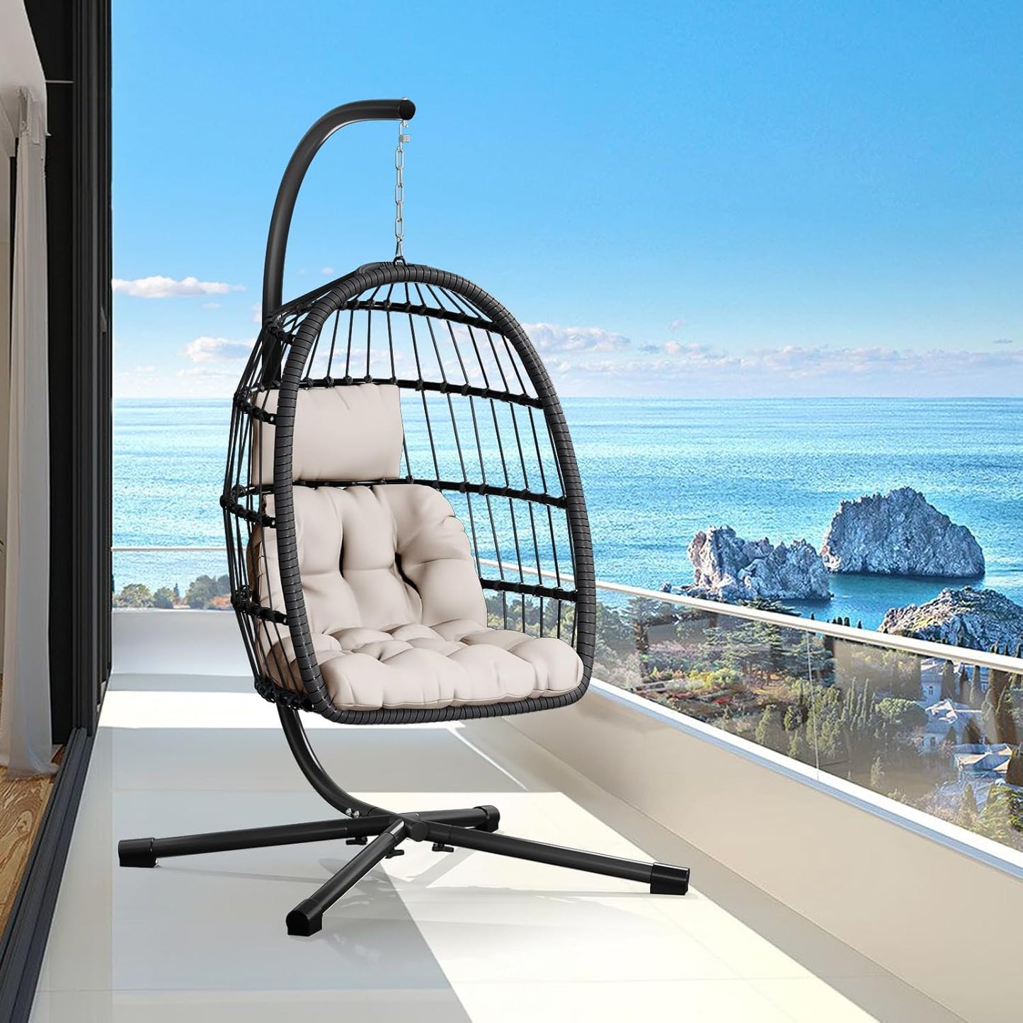 CHABATREE Egg Chair: Hammock Swing - 350LBS Capacity