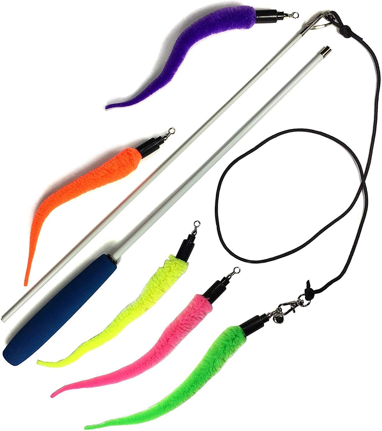 Interactive Cat Teaser & Exerciser Set