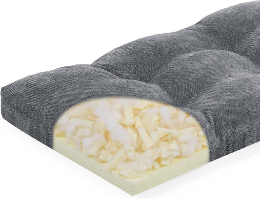 40 Inch Memory Foam Bench Cushion with Non-Slip Design