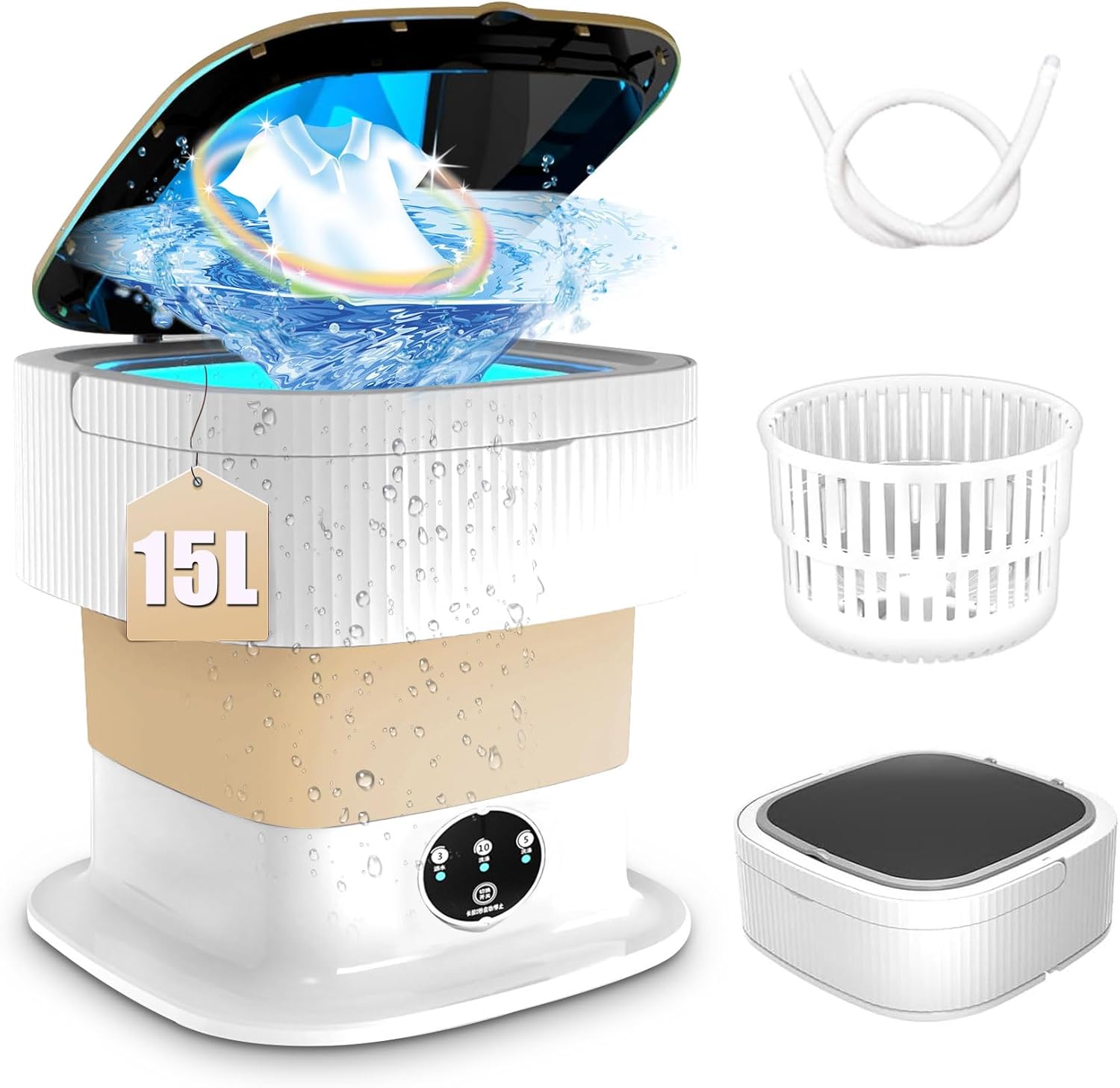 Portable Mini Washing Machine - Deep Clean Anywhere!