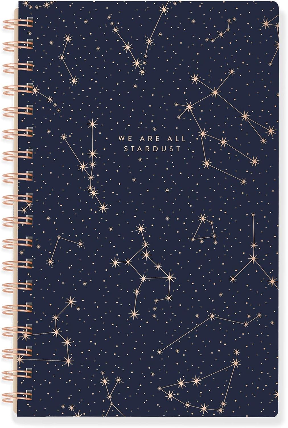 Fringe Spiral Notebook, 160 Lined Pages, Inspiring Star Art