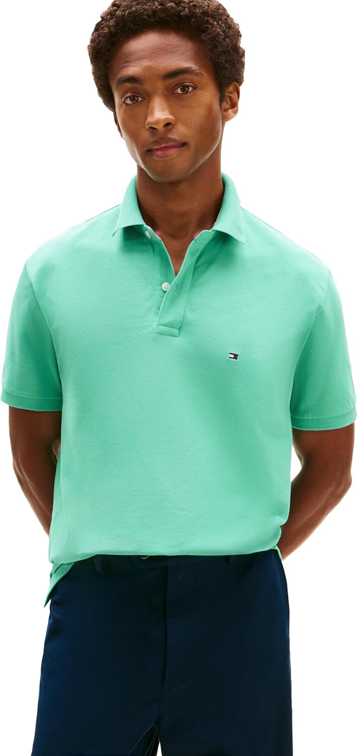 Tommy Hilfiger Men's Short Sleeve Cotton Pique Polo Shirt Review