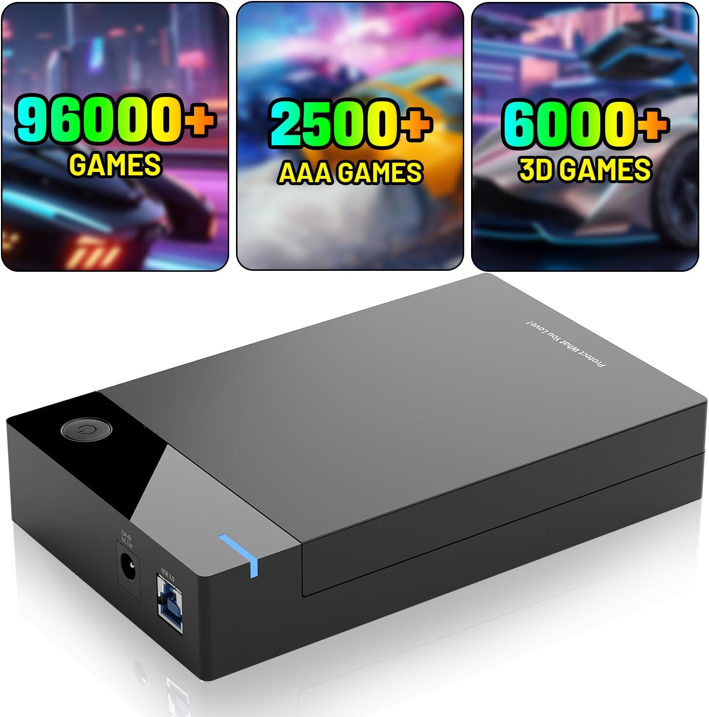 12TB Retro Gaming Drive: 96000+ Games!