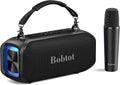 Small Portable Speaker with Wireless Microphone - 40W Karaoke