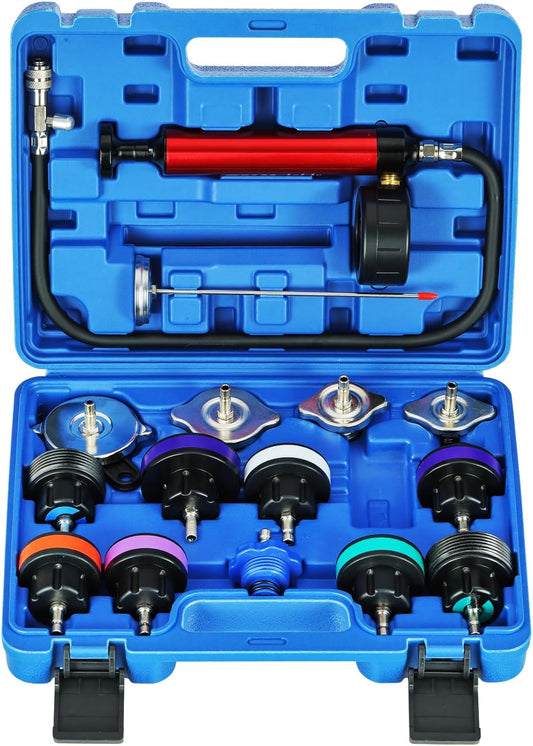 15PC Coolant Pressure Tester Kit for Radiator System Needs