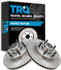 TRQ Front Brake Rotors Set Vented Compatible with 2000-2004 Ford F-150