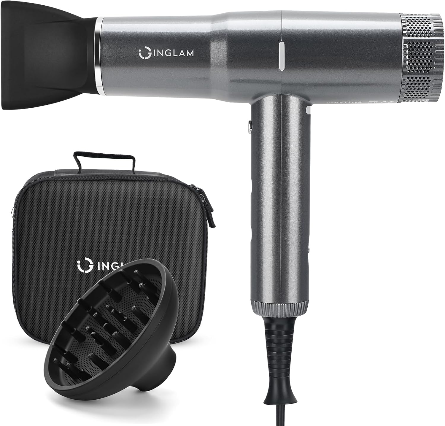 Professional Ionic Hair Dryer, Fast Drying, Less Frizz