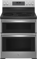 GE Profile 30 in 5 Burner Smart Double Oven Electric Range - Practical