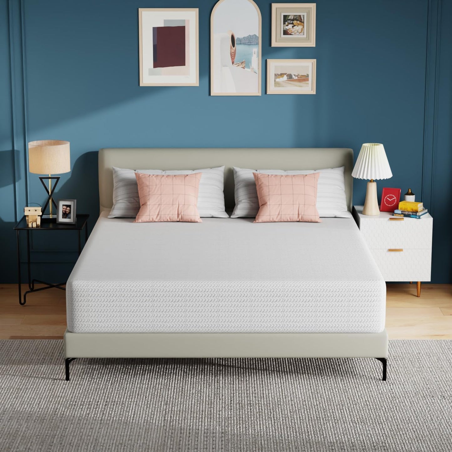 PayLessHere 12 inch Memory Foam Mattress for Cooler Sleep