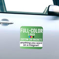 Magnet Me Up Customizable Automotive Magnet Decals - Personalized 12in