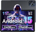 Android 15 Tablet 11 in FHD T615 Octa-Core - Long Battery & 24GB RAM