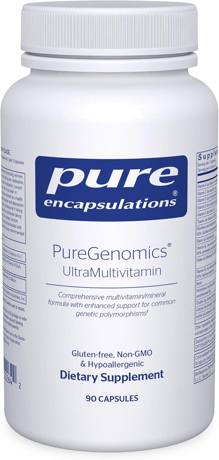 PureGenomics UltraMultivitamin for Genetic Polymorphisms Support
