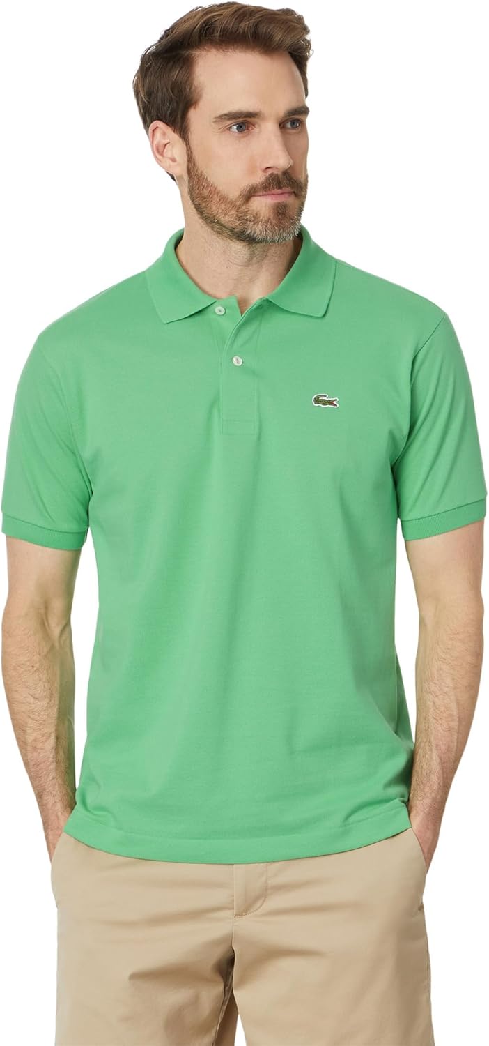 Lacoste Men's Original Cotton Pique Polo for Stylish Comfort