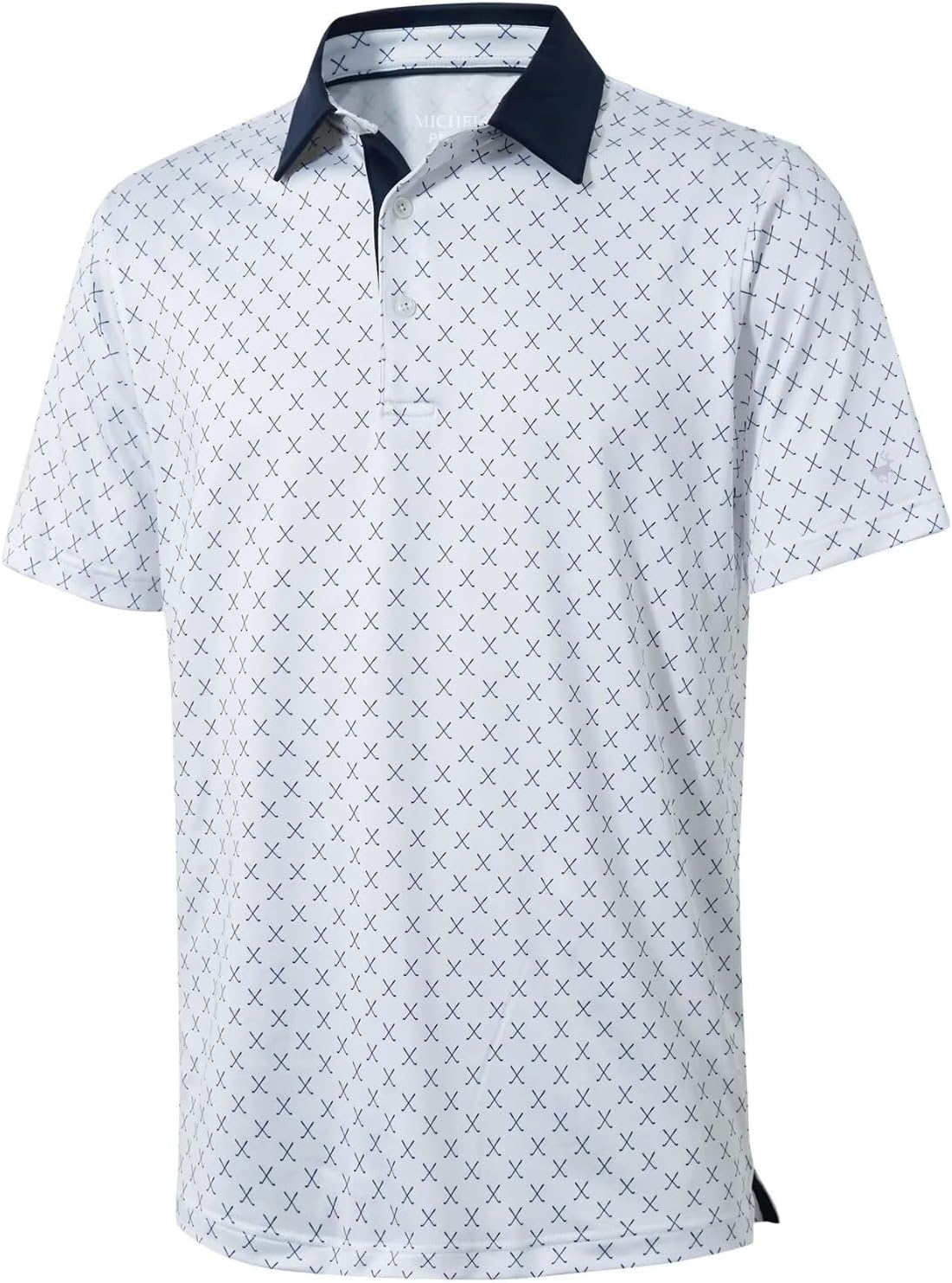 Moisture Wicking Men's Golf Polo by MICHEL ROUEN