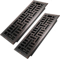 4x14 in Heavy Duty Walkable Floor Register 2 Pack - Seattle Design