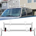 Van Roof Ladder Rack 2 Bar Set Adjustable 41.5in-70in - Universal Fit