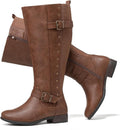 Luoika Women's Extra Wide Calf Knee High Boots - Wide (Style R9DP)