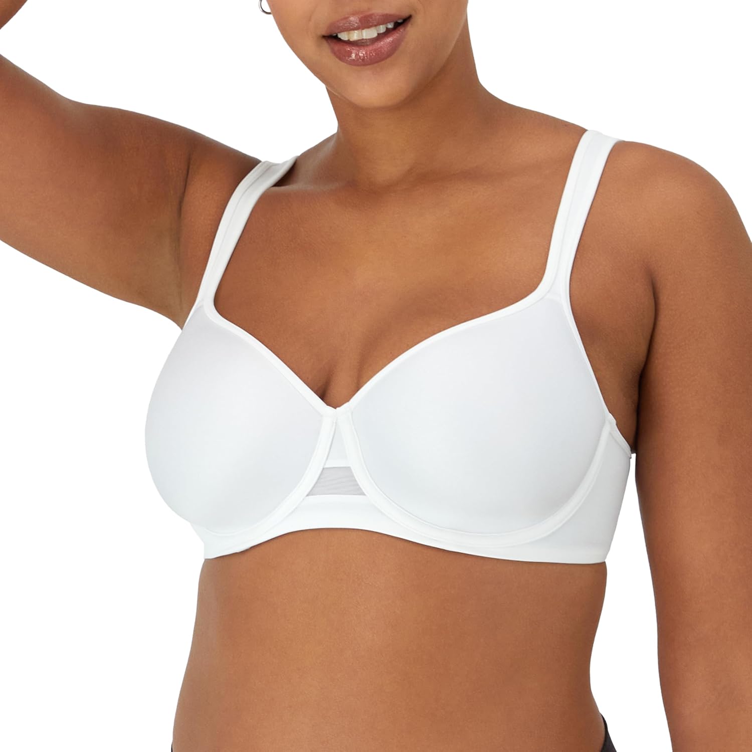 Bali Women's One Smooth U Ultra Light Minimizer Underwire Bra