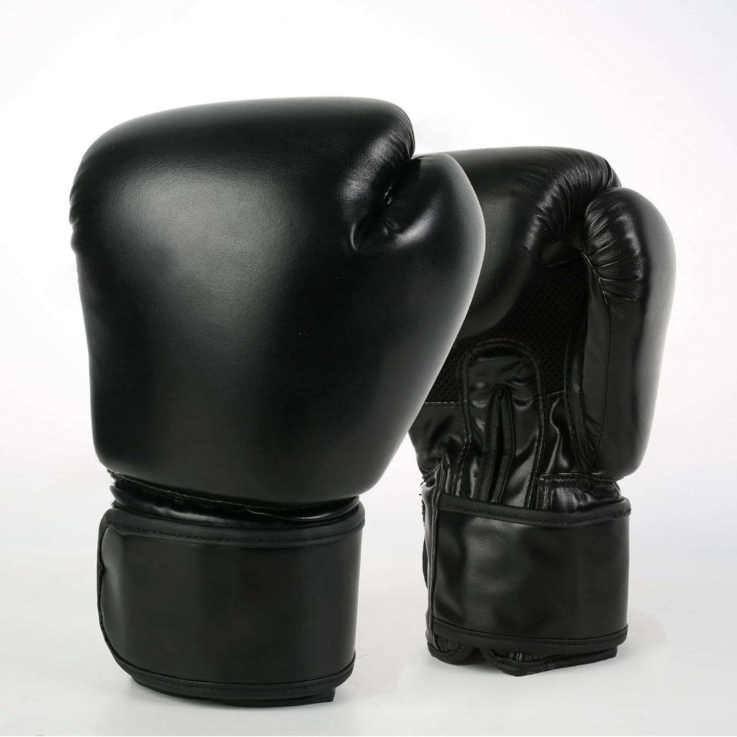Ventilated Black Boxing Gloves: Ultimate Sparring Gear