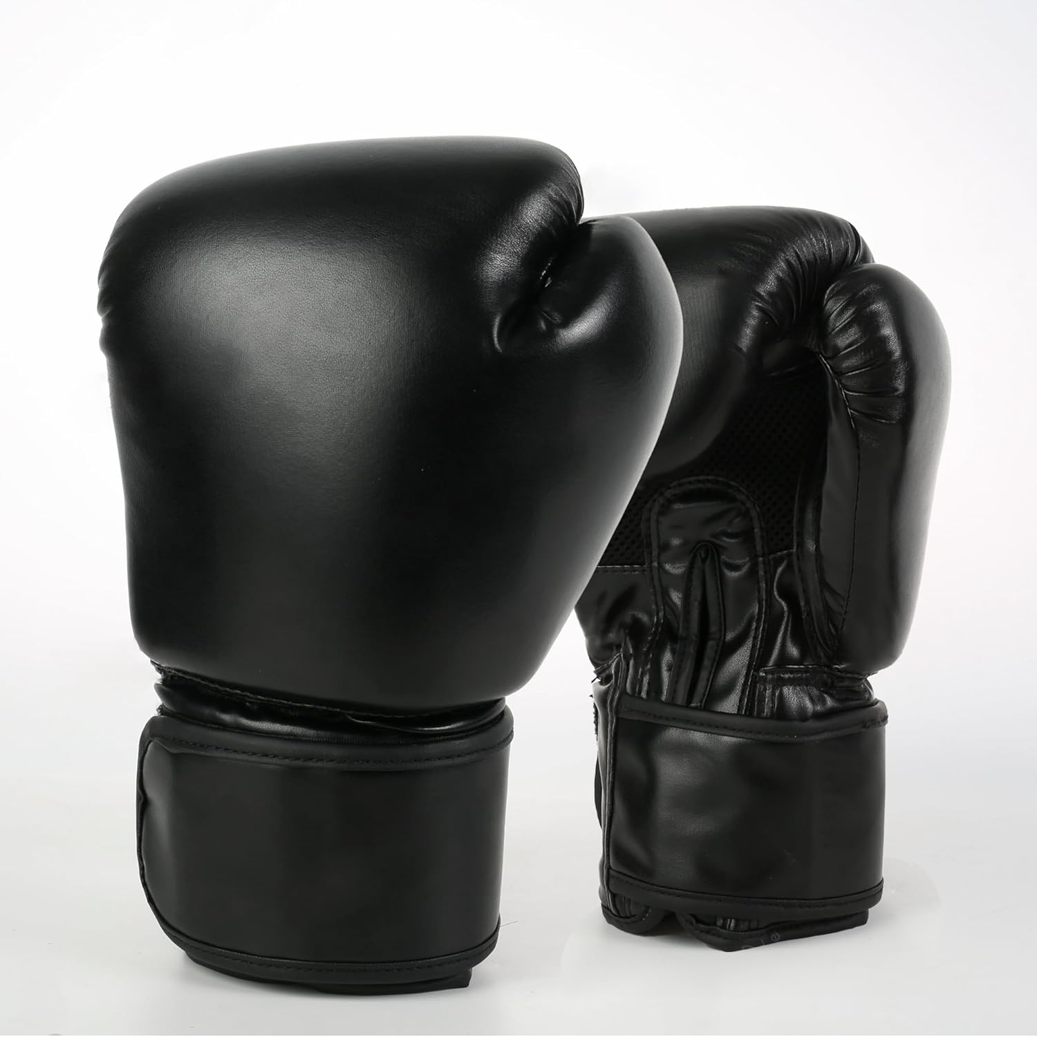 Ventilated Black Boxing Gloves: Ultimate Sparring Gear