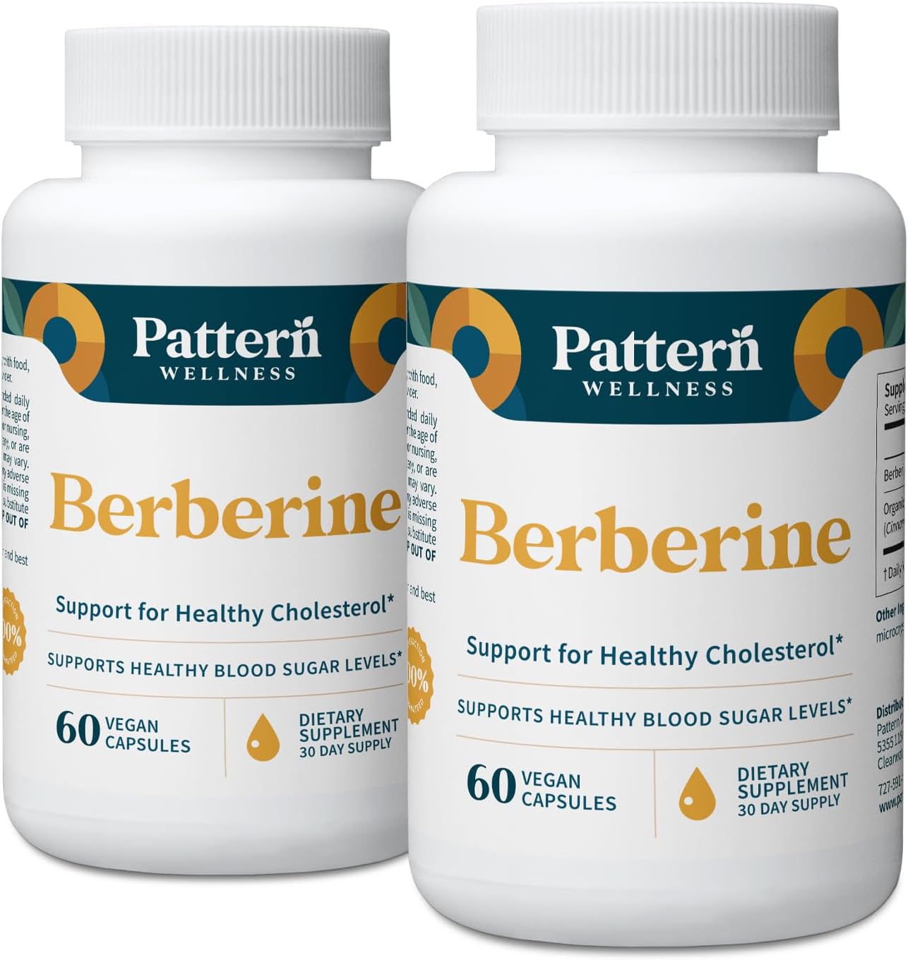 Berberine Supplement with Organic Ceylon Cinnamon for Wellness