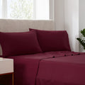 Serta Simply Clean Super Soft Queen Sheet Set - Deep Pocket Comfort