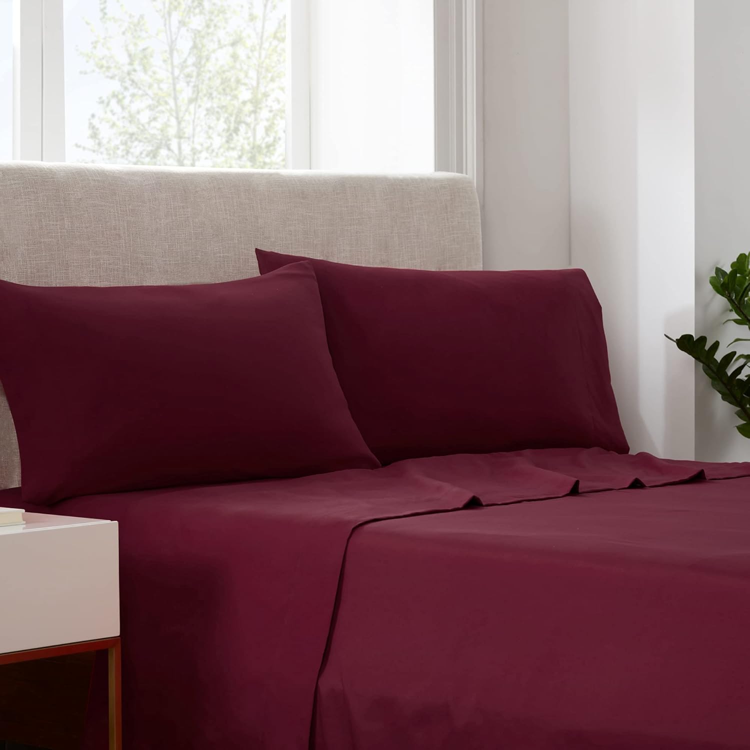 Serta Simply Clean Super Soft Hypoallergenic Bed Sheet Set