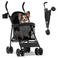 Magshion Compact Pet Stroller for Small-Medium Dogs/Cats - Portable